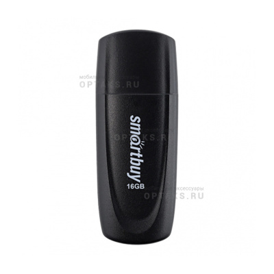 Флешка USB 16 Гб Smartbuy  Scout  чёрный