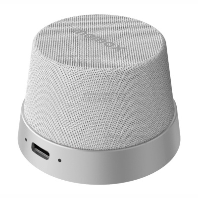 Аудио колонка беспроводная магнитная MOMAX 1-Vibe Go Magnetic Silver