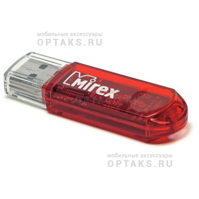 Флешка USB, 16 Гб Mirex  ELF  красный  (ecopack)
