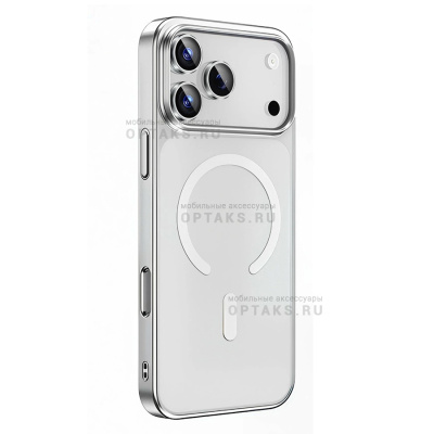 Чехол KEEPHONE SKIN GRIP MAGSAFE CASE для iPhone 17 Pro Max SILVER