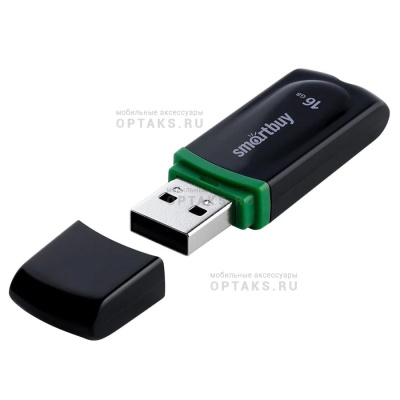Флешка USB, 16 Гб Smartbuy Paean  чёрный