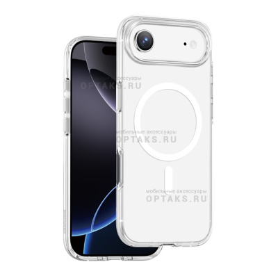Чехол KEEPHONE NON-YELLOWING MAGSAFE CLEAR CASE для iPhone 17 Air CLEAR