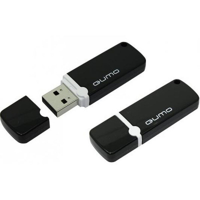 Флешка USB, 16 Гб Qumo  Optiva 02  чёрный