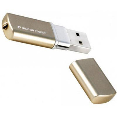 Флешка USB, 16 Гб Silicon Power  LuxMini 720  персиковый