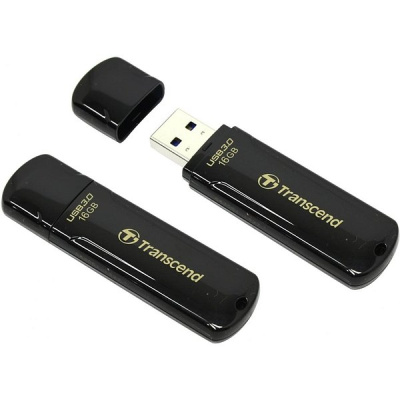 Флешка USB3.0 16 Гб Transcend  JetFlash 700  чёрный