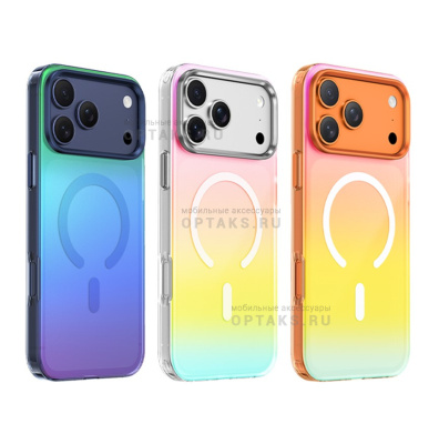 Чехол KEEPHONE RAINBOW ХАМЕЛЕОН MAGSAFE CASE для iPhone 17 Air SILVER