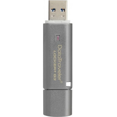 Флешка USB3.0 16 Гб Kingston  DTLPG3 Encryption  (256 bit)
