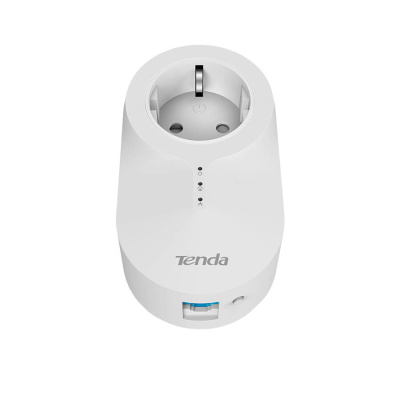 Набор PowerLine адаптеров Tenda PH6, AV1000 со встроенной розеткой. GE порт; совместимость с Home Plug AV2
