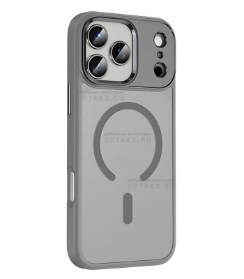 Чехол KEEPHONE MAGO PRO MAGSAFE MATTE CASE для iPhone 17 SILVER