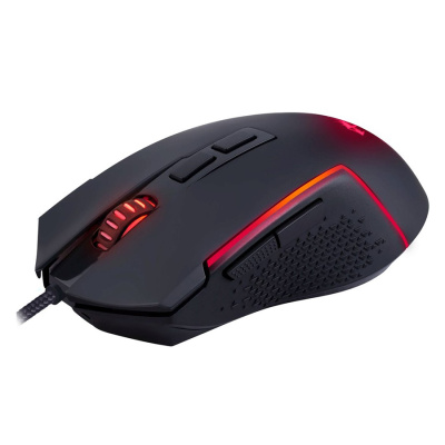 Мышь проводная игровая REDRAGON Trident Lite черная,RGB,7кн,8000dpi (1/60)
