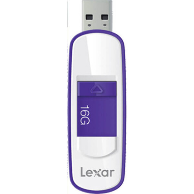 Флешка USB3.0 16 Гб Lexar  JumpDrive S75  белый/фиолетовый