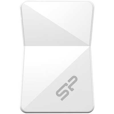 Флешка USB, 16 Гб Silicon Power  Touch T08  белый