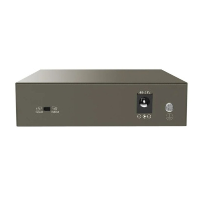 Настольный неуправляемый PoE коммутатор Tenda TEF1105P-4-38W 5*10/100Base-TX, мощность до 35 Вт