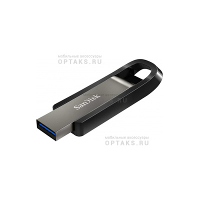 Флешка USB3.2 128 Гб SanDisk  Extreme Go, чёрный