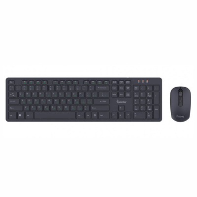 Комплект беспроводной Клавиатура+Мышь мультимедийный Smartbuy ONE 240262AG черный (SBC-240262AG-K) (1/20)