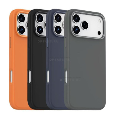 Чехол KEEPHONE ROSANA MAGSAFE SILICONE CASE для iPhone 17 BLACK