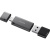 Флешка USB3.1 128 Гб Samsung  Duo Plus  USB Type A + USB Type C  серый