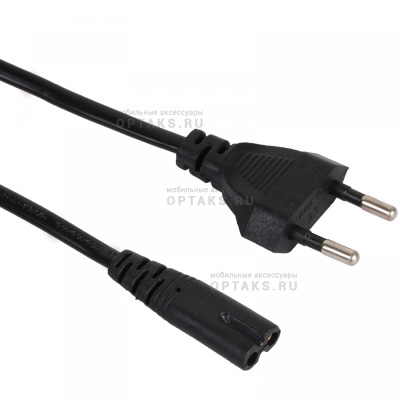 Кабель для аудио-видео техники IEC-320-C7, 2-pin 1,8m ,черный, iOpen<ACE023-1.8M> (1/120)
