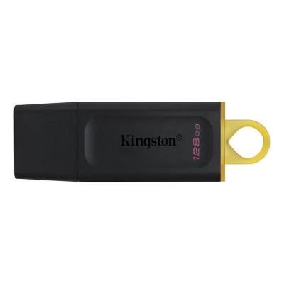 Флешка USB3.2 128 Гб Kingston  DataTravele Exodia  чёрный/жёлтый