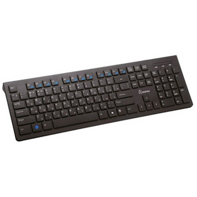 Клавиатура SmartBuy 206, USB, чёрная, slim (1/20)