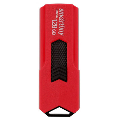 Флешка USB3.0 128 Гб  Smartbuy  Stream  красный