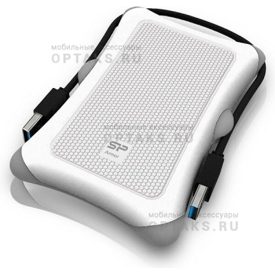 Жесткий диск HDD Siliсon Power  2 TB  A30 Armor белый, 2.5", USB 3.0