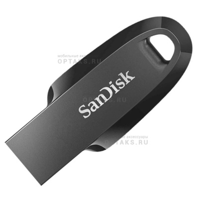 Флешка USB3.2 128 Гб  SanDisk  Ultra Curve  чёрный