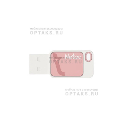 Флешка USB, 16 Гб Netac  UA31  розовый