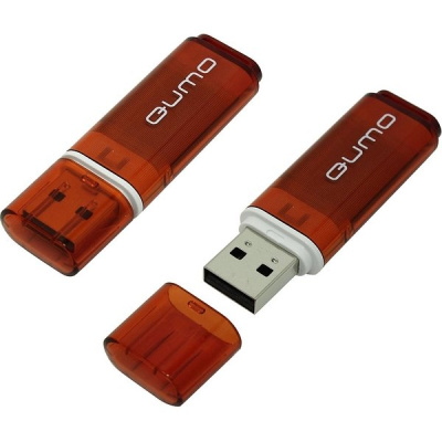 Флешка USB, 16 Гб Qumo  Optiva 01  красный
