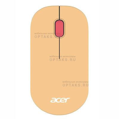 Беспроводная мышь ACER OMR205 розовый/бежевый оптическая (1200dpi) USB (2but) (ZL.MCEEE.02L) (1/40)