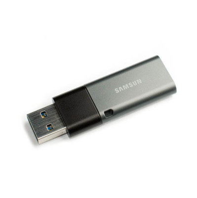 Флешка USB3.1 128 Гб Samsung  Duo Plus  USB Type A + USB Type C  серый