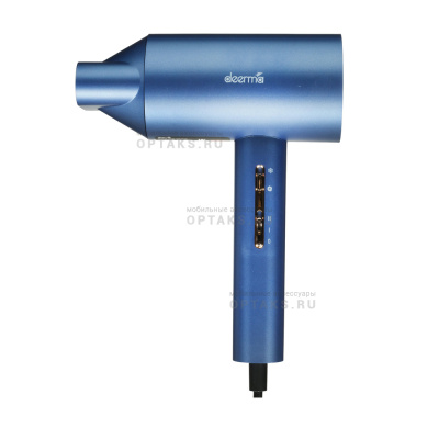 Фен для волос DEERMA DEM-CF15W,  синий