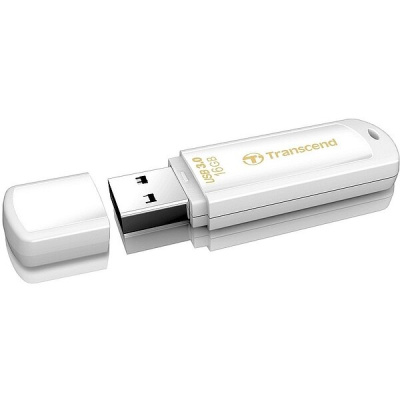 Флешка USB3.0 16 Гб Transcend  JetFlash 730  белый