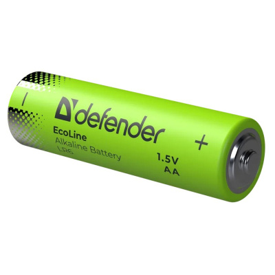 Элемент питания DEFENDER LR6 АА EcoLine S4  (24/720)