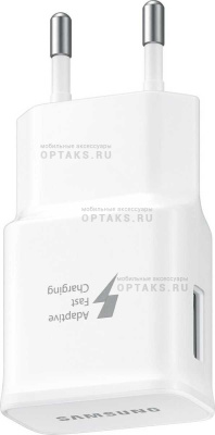 Ориг для Samsung, сетевое зарядное устройство 15W Модель EP-TA200, белый, в техпаке