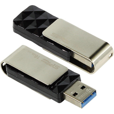 Флешка USB3.0 16 Гб Silicon Power  Blaze B30  поворотная