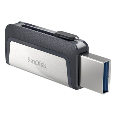 Флешка USB3.1 128 Гб SanDisk  Dual Drive  (Type C + Type A)  OTG