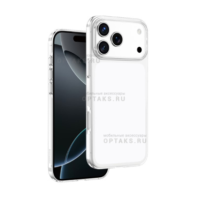 Чехол KEEPHONE HYBRID TRANSPARENT CASE для iPhone 17 Pro Max CLEAR