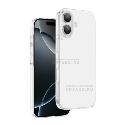 Чехол KEEPHONE HYBRID TRANSPARENT CASE для iPhone 17 CLEAR