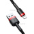 Кабель Usb to Lightning Baseus cafule 2.4A 0.5m Red+Black Кабель Usb to Lightning Baseus cafule 2.4A 0.5m Red+Black