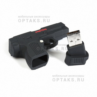 Флешка USB, 16 Гб Smartbuy Wild series  Пистолет