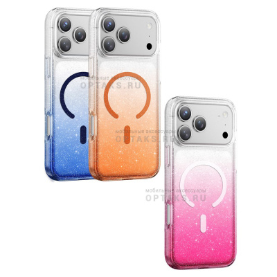 Чехол KEEPHONE LILLIAN SHINING MagSafe для iPhone 17 PINK
