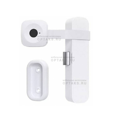 Замок умный мебельный XIAOMI Yeelock Fingerprint Drawer Cabinet Lock, пластик, white, (арт.ZNGS06YSB)