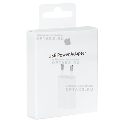 На удал Сетевое зарядное устройство Apple 5W USB Power Adapter (MD813ZM/A) , orig.100
