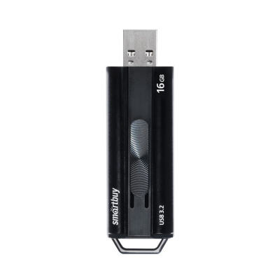 Флешка USB3.0 16GB Smartbuy Iron-2 металл чёрный
