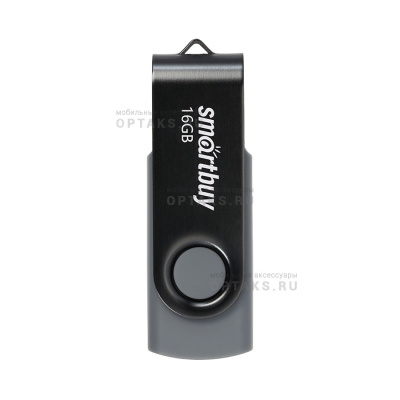Флешка USB, 16 Гб Smartbuy  Twist  чёрный