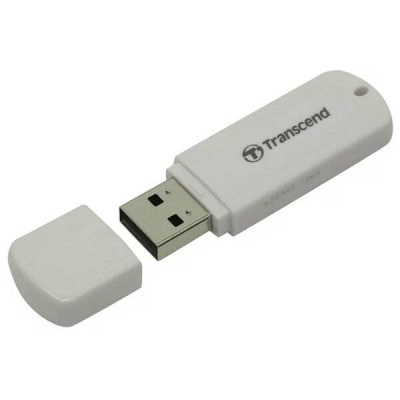 Флешка USB, 16 Гб Transcend  JetFlash 370  белый