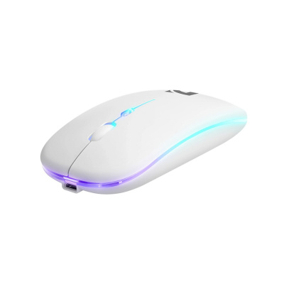 Беспроводная мышь DEFENDER Coda MB-261, 3 кнопки, 800-1600 dpi, Bluetooth, USB, белый (1/40)