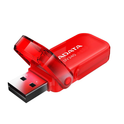Флешка USB, 16 Гб ADATA  UV240  красный