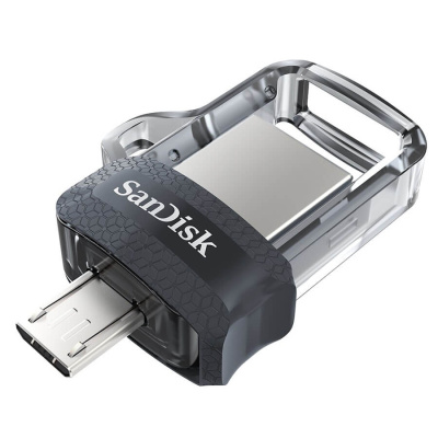 Флешка USB3.0 128 Гб SanDisk  Ultra Android Dual Drive  OTG